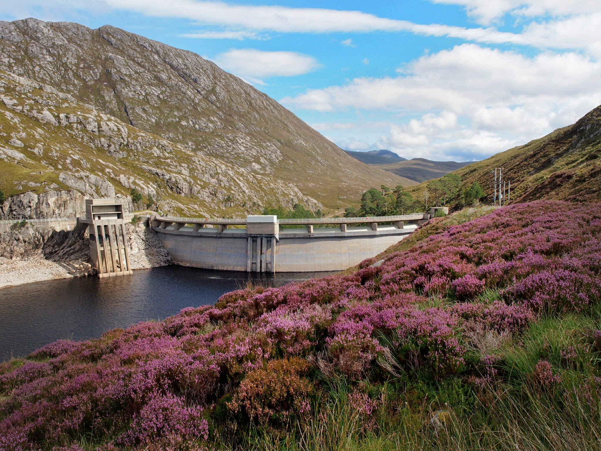 The dam.