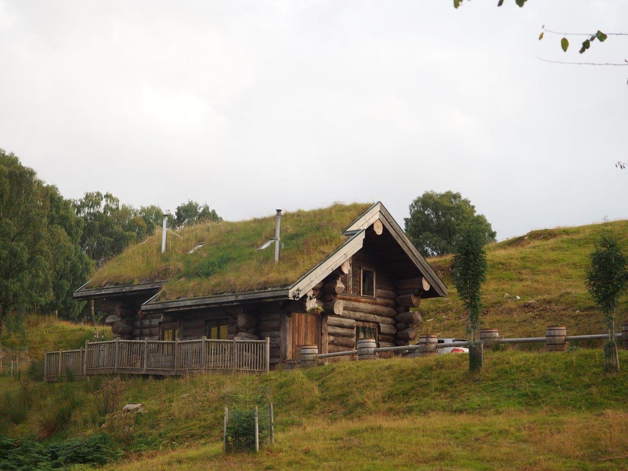 Onze Blokhut in Struy.<br>
Unser Blockhaus in Struy.