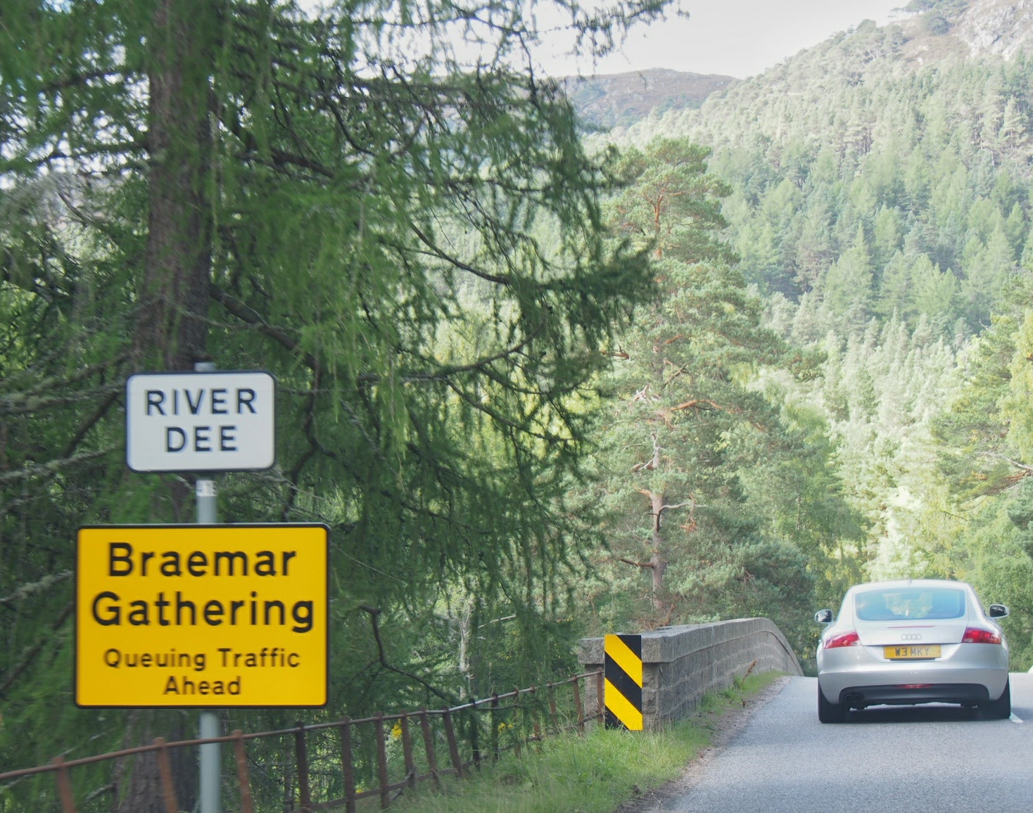 De eerste zaterdag in Septermber is het Braemar Gathering.<br> Der erste Samstag in September ist immer reserviert für die Braemar Gathering