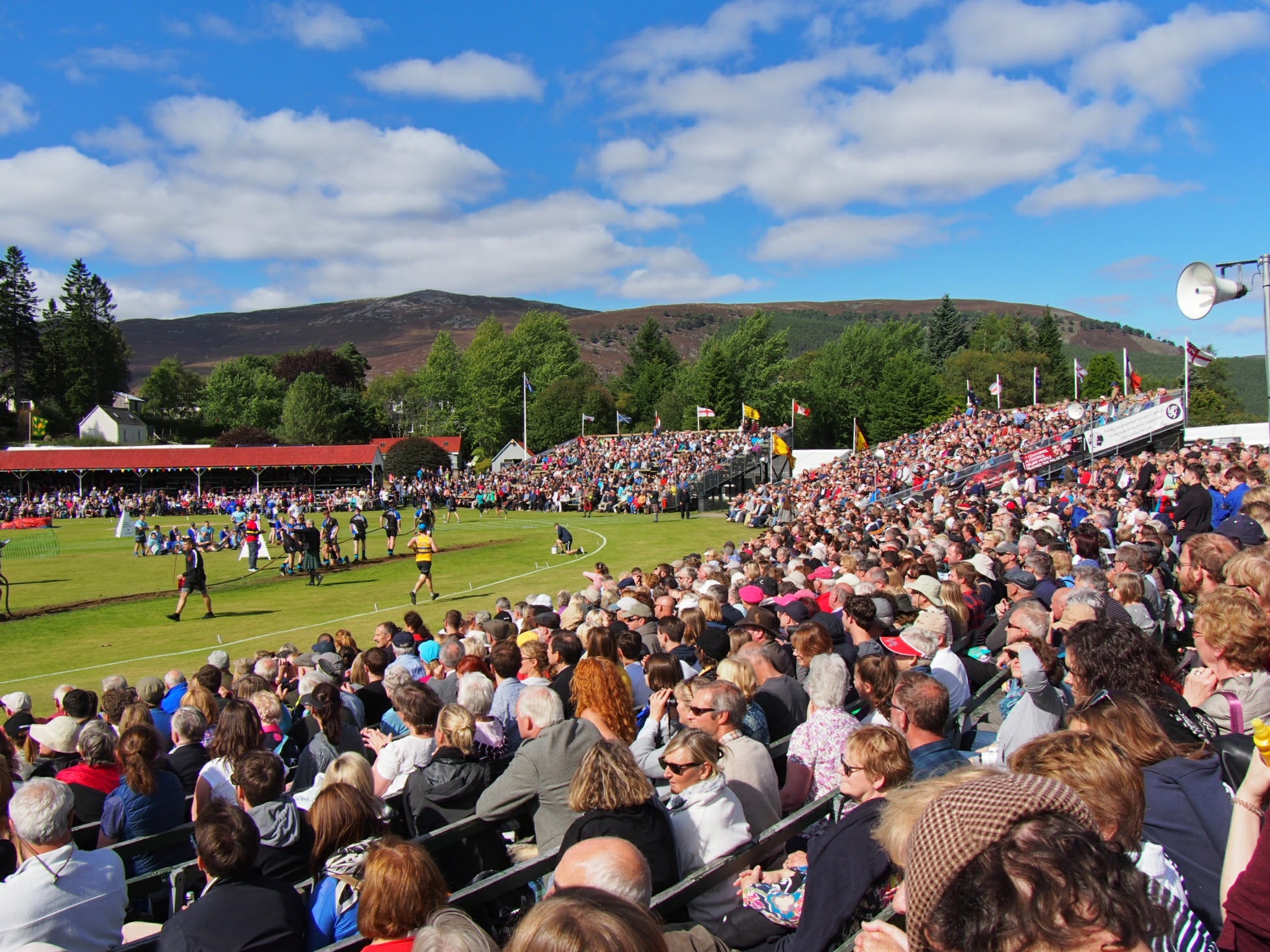 De grootste Highland Games in Schotland.<br> Die meist besuchte Highland Games in Schottland.