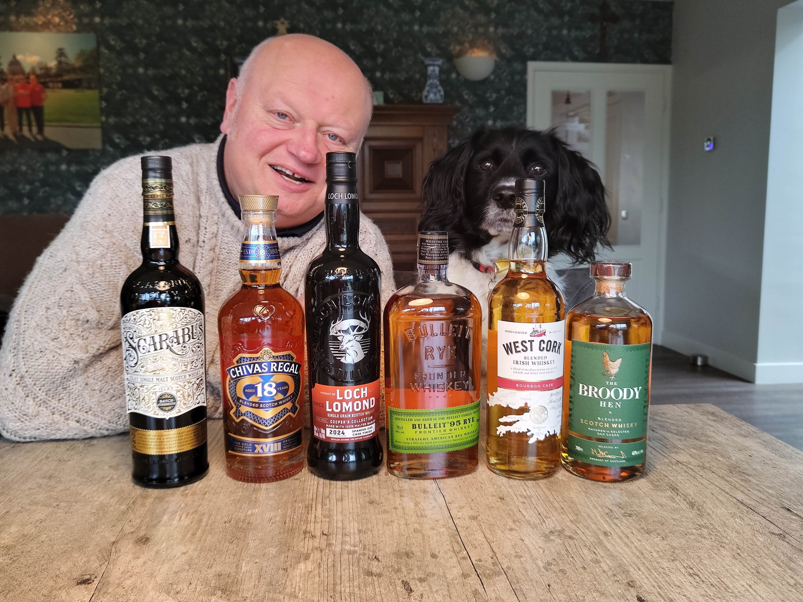 line-up whiskyproeverij Zumpke Enter