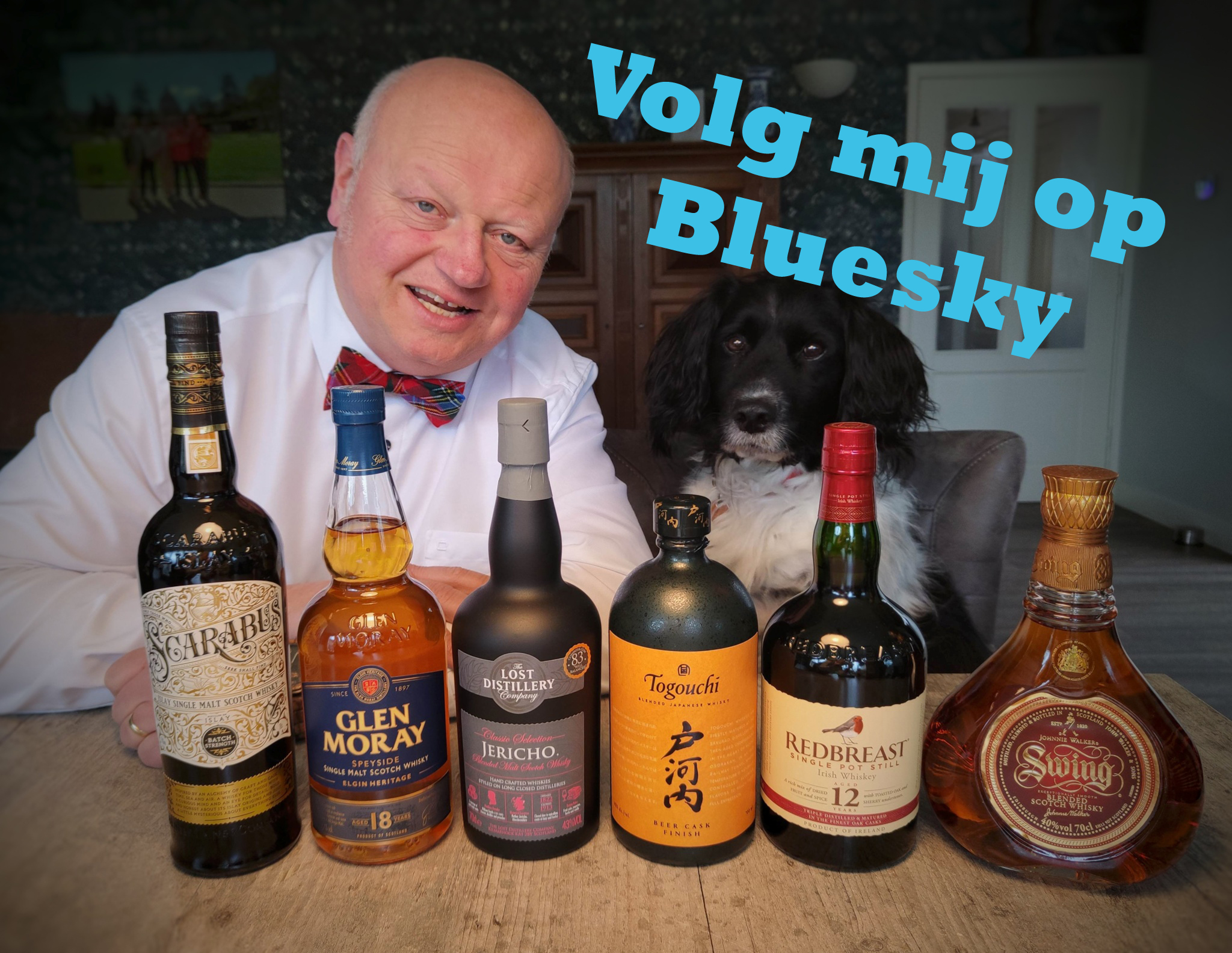 line-up whiskyproeverij Enschede